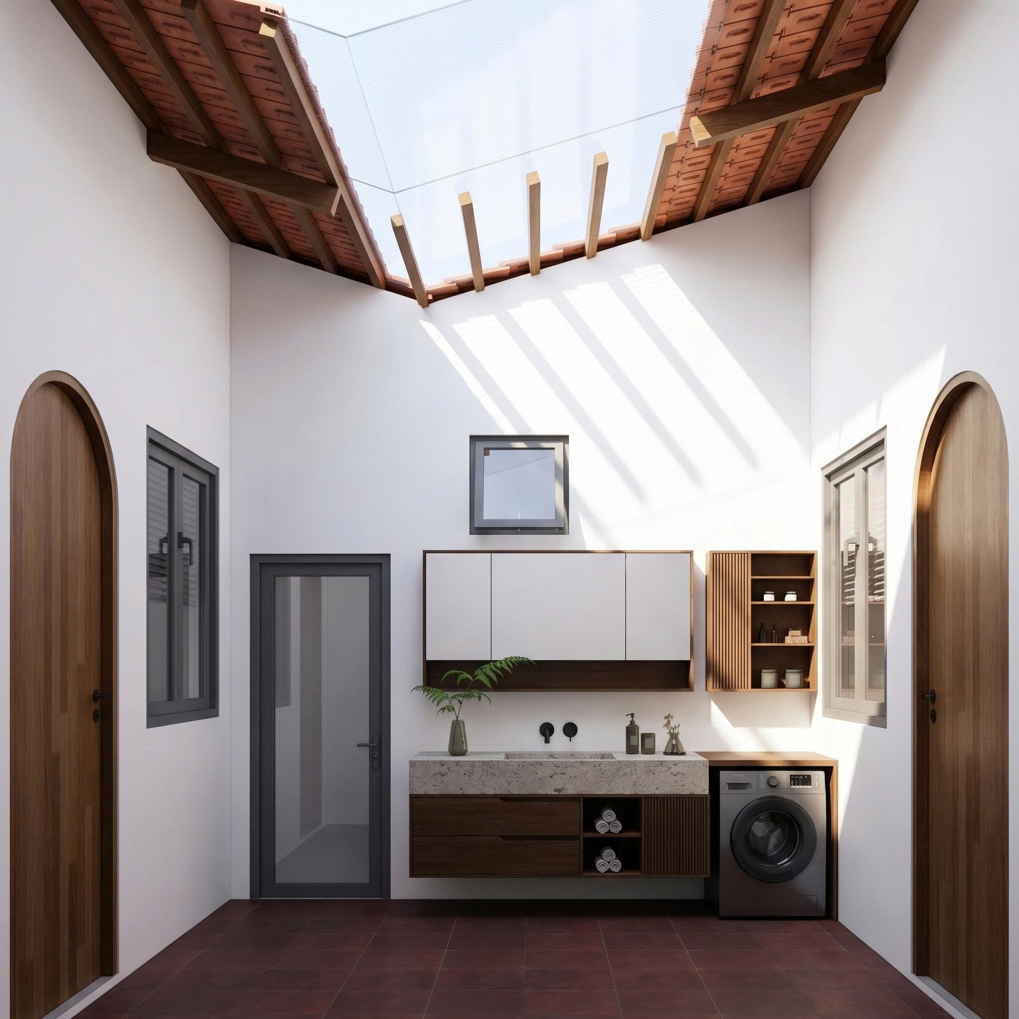 Giếng trời lấy gió & nắng